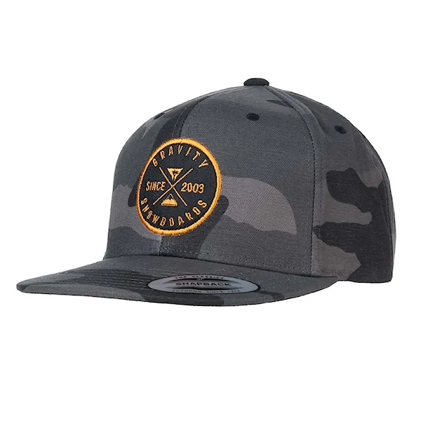 Kšiltovka Gravity Marshall Ii black camo 2016