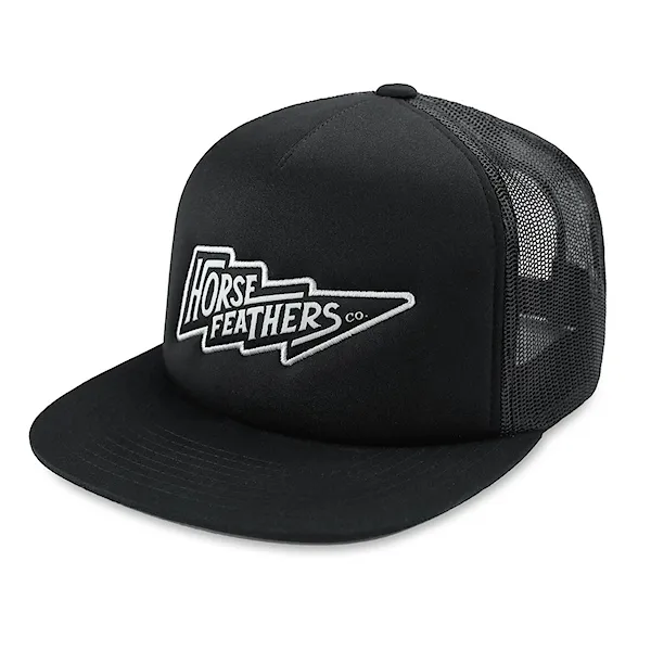 Czapka z daszkiem Horsefeathers Blaine black 2024