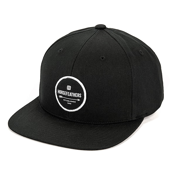 Czapka z daszkiem Horsefeathers Keri black 2020