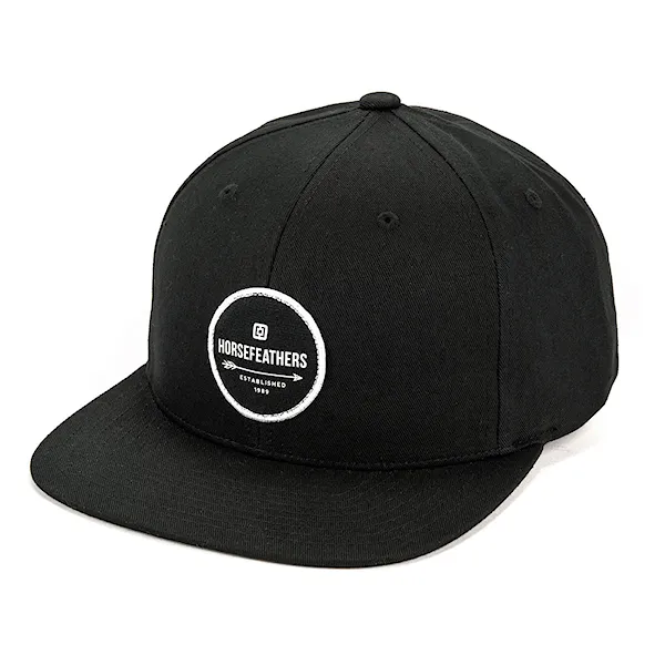 Czapka z daszkiem Horsefeathers Keri black 2020