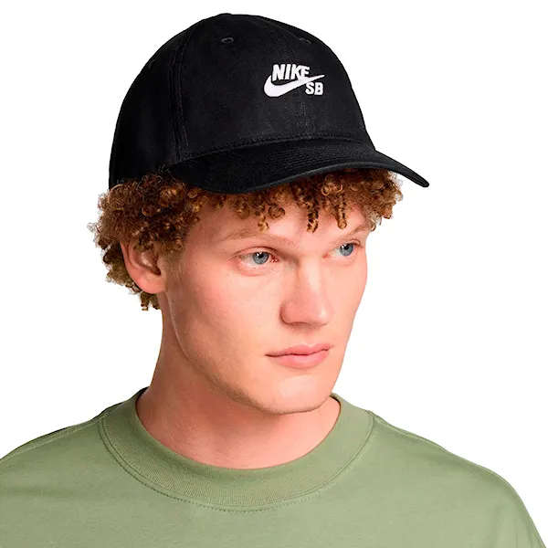 Kšiltovka Nike SB Club black/white 2025