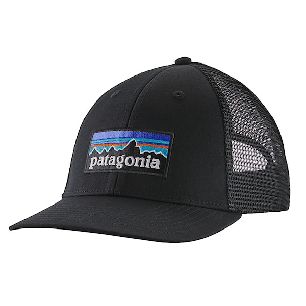 Šiltovka Patagonia P-6 Logo Trucker Hat black 2026
