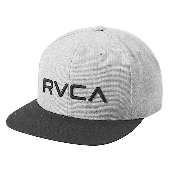 Czapka z daszkiem RVCA RVCA Twill Snapback II heather grey/black 2022