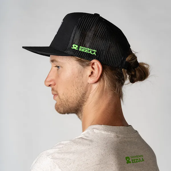Kšiltovka SNOWBOARD ZEZULA Ondra Šenk Trucker Cap black 2025
