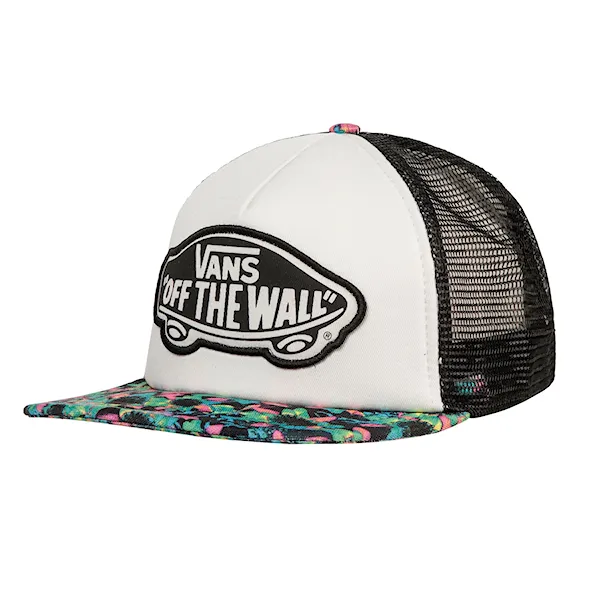 Kšiltovka Vans Beach Girl Trucker floral mix black/turquoise 2016