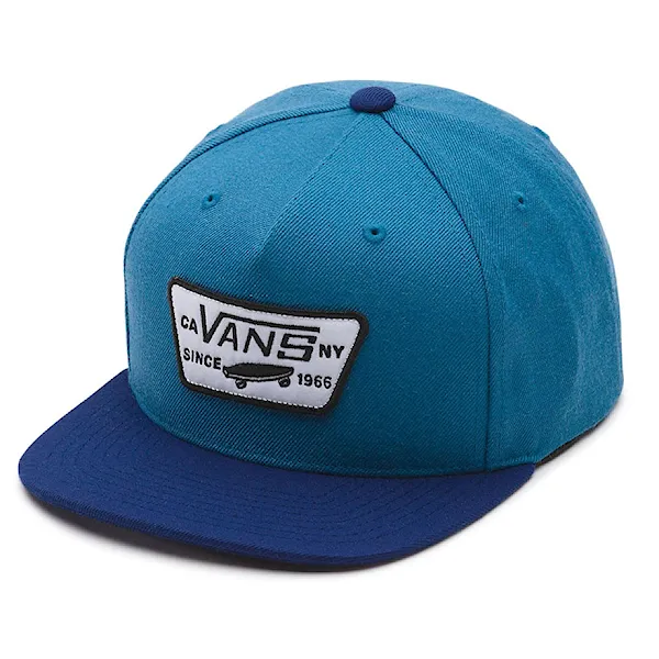 Kšiltovka Vans Full Patch Snapback blue ashes/dress blues 2016