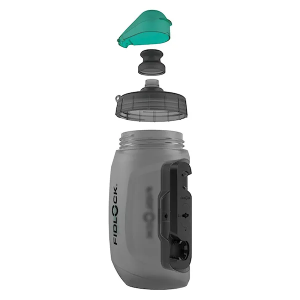 Bike bottle Fidlock Bottle Twist 450 Antibacterial Set dark
