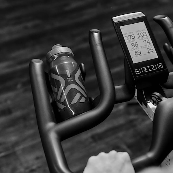 Fľaša na bicykel Fidlock Fidguard Bottle 600 Antibacterial black/grey