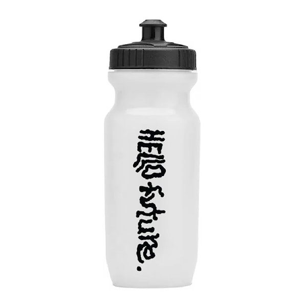 Bike bottle Fox 22 oz Purist Bottle Hello Future clear