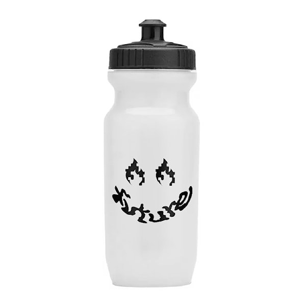 Bidon do roweru Fox 22 oz Purist Bottle Hello Future clear