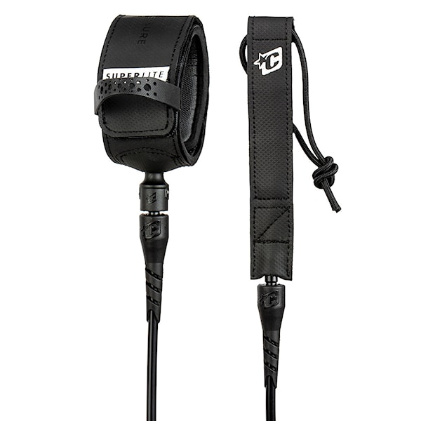 Surf leash Creatures Superlite Pro 8 black silver