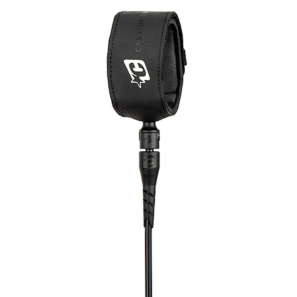 Surf leash Creatures Superlite Pro 8 black silver