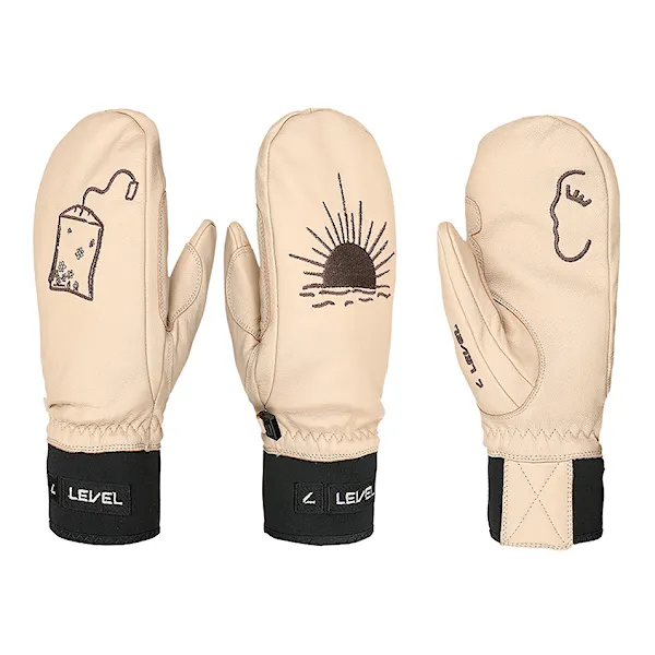 Rukavice na snowboard Level Joy Mitt beige 2026