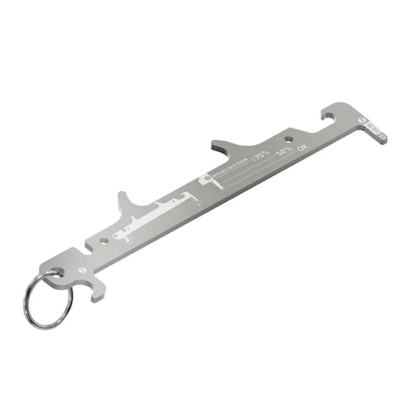 Měrka řetězu Lezyne Chain Gauge silver