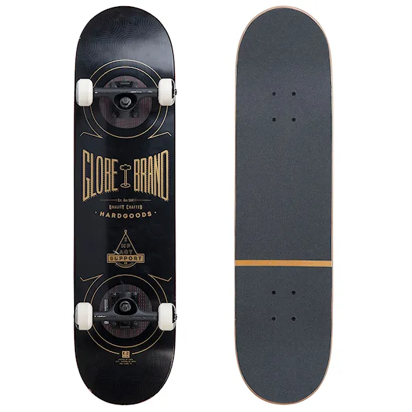Skateboard Globe Banger black/gold
