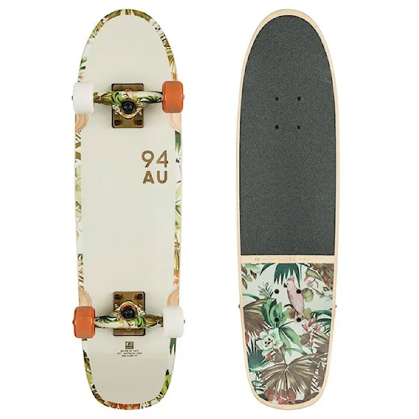 Longboard Globe Bruiser off white/jungle