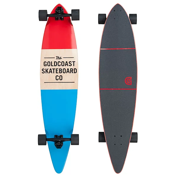 Longboard Goldcoast Standard Pintail red 2016