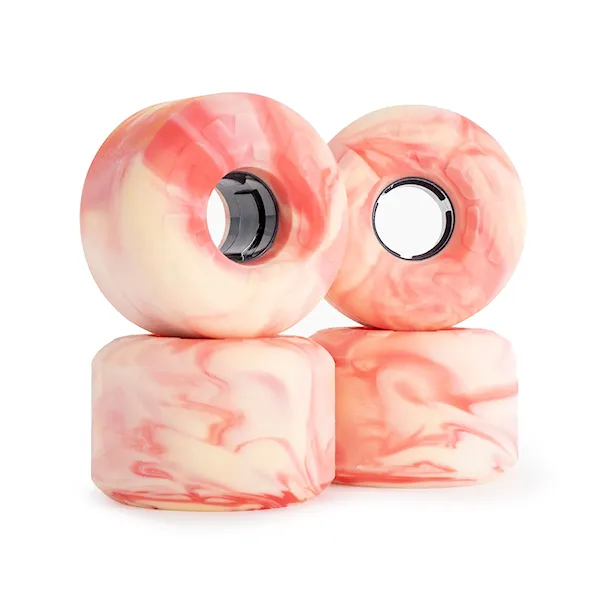 Longboard kolečka Hawgs EZ white/pink