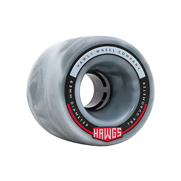 Longboard kolečka Hawgs Fattie Hawgs grey/white swirl
