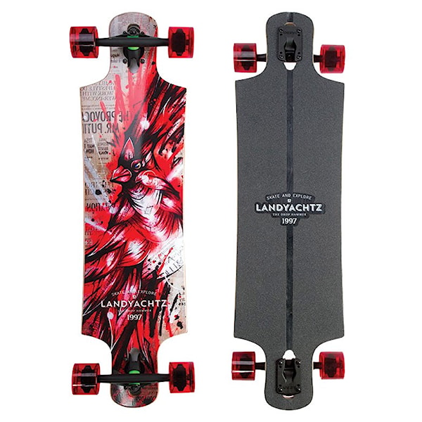 Longboard Landyachtz Maple Drop Hammer cardinal 2016