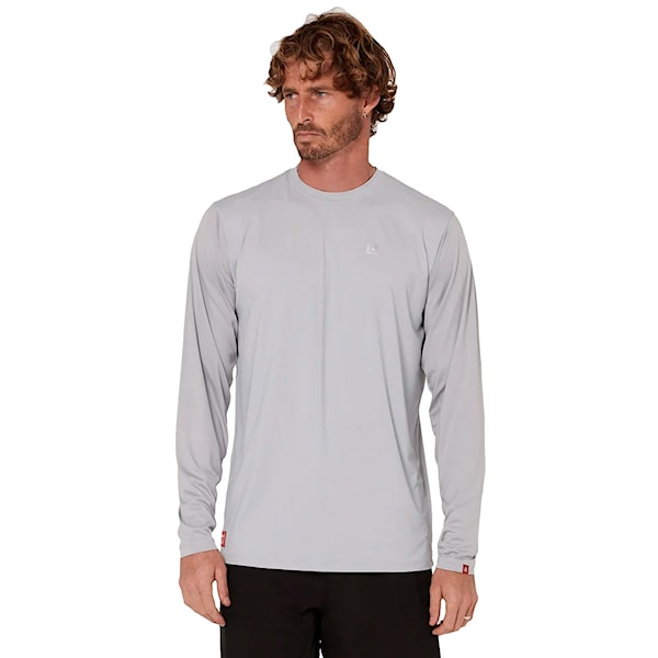 Lycra Follow Hybrid Tee L/S light grey 2026