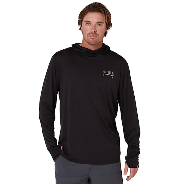 Lycra Follow Sun Hood L/S black 2026