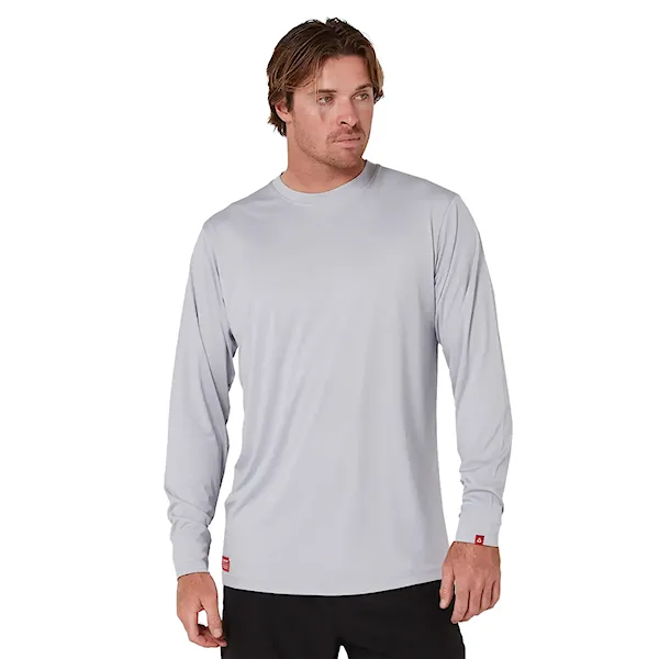 Lycra Follow Sun Tee L/S light grey 2026