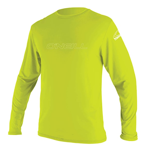 Lycra O'Neill Basic Skins L/S Sun Shirt lime 2026