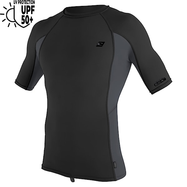 Lycra O'Neill Premium Skins S/S Rash Guard black/graphite/blackk 2025