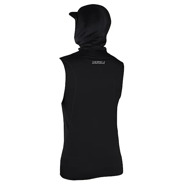 Lycra O'Neill Thermo-X Vest W/Neo Hood black