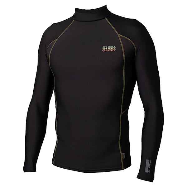 Lycra O'Neill TRVLR Graphic Skins L/S Rash black/black:multi rasta 2025