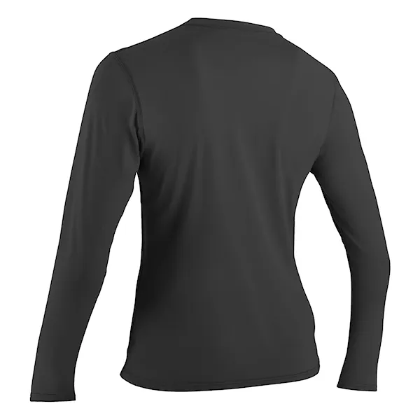 Lycra O'Neill Wms Basic Skins L/S Sun Shirt black 2026