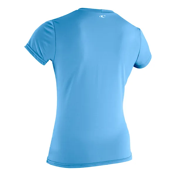 Lycra O'Neill Wms Basic Skins S/S Sun Shirt azurine 2026