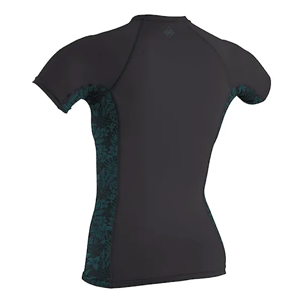 Lycra O'Neill Wms Hyperfreak Skins S/S Rash Guard temperedsteel/shaded island sky 2026