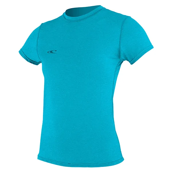 Lycra O'Neill Wms TRVLR Hybrid S/S Sun Shirt turquoise 2025