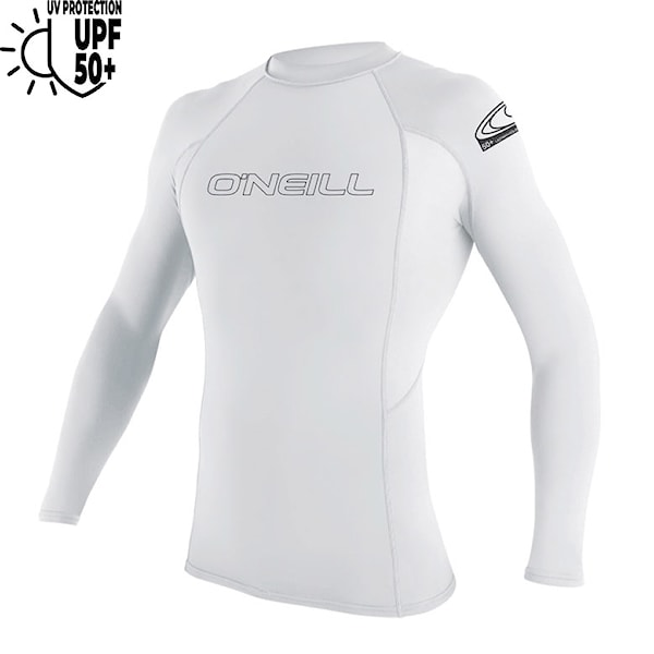 Lycra O'Neill Youth Basic Skins L/S Rash Guard white 2026