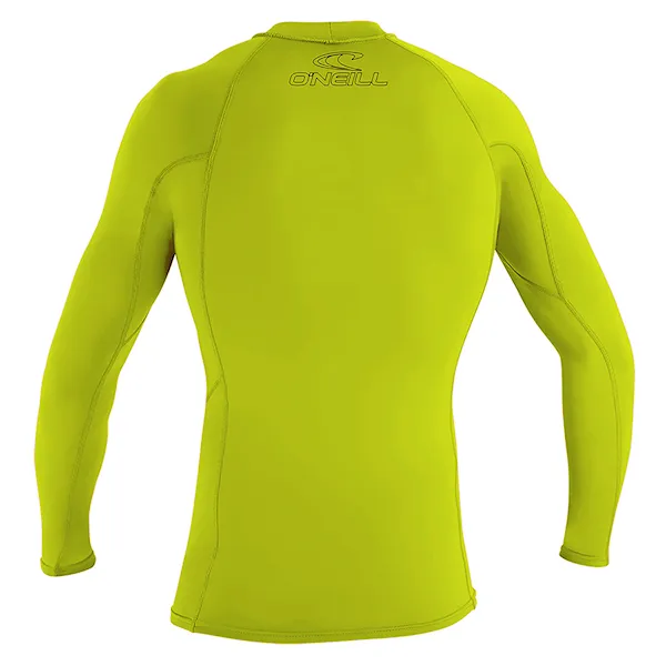Lycra O'Neill Youth Basic Skins L/S Rash Guard lime 2026