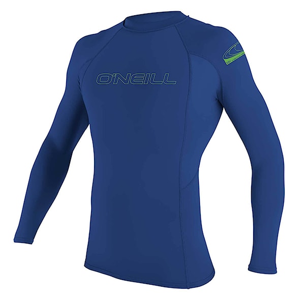 Lycra O'Neill Youth Basic Skins L/S Rash Guard pacific 2026