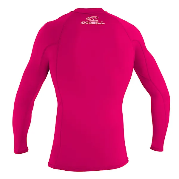 Lycra O'Neill Youth Basic Skins L/S Rash Guard watermelon 2026