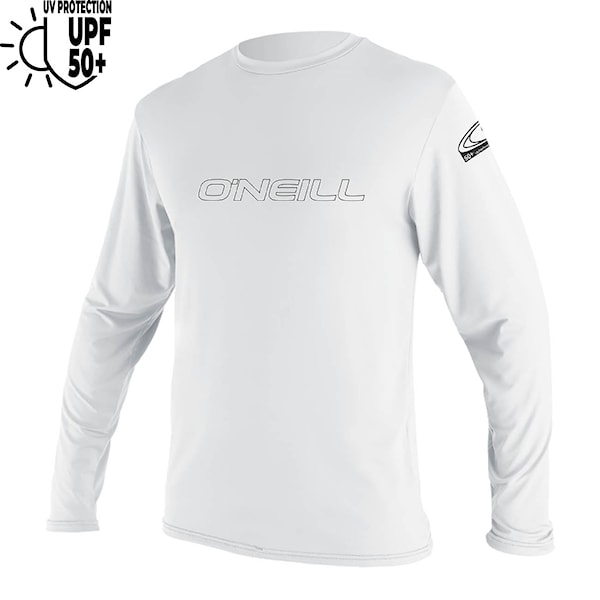 Lycra O'Neill Youth Basic Skins L/S Sun Shirt white 2026