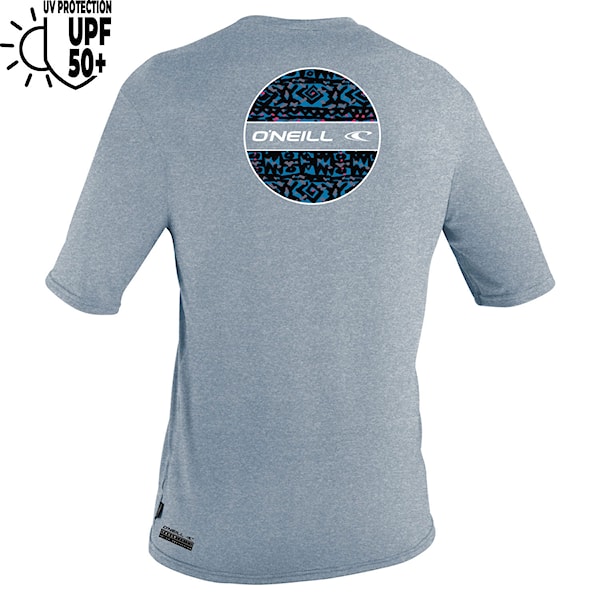 Lycra O'Neill Youth TRVLR Hybrid S/S Sun Shirt 'Kolohe' copen blue 2024