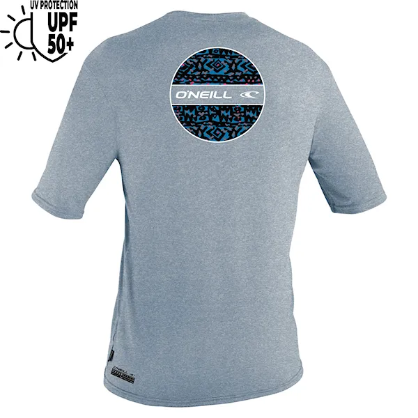 Lycra O'Neill Youth TRVLR Hybrid S/S Sun Shirt 'Kolohe' copen blue 2024