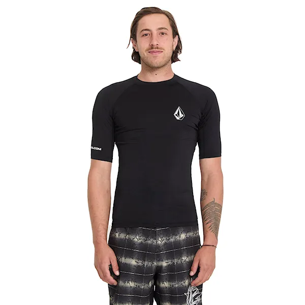 Lycra Volcom Lido Solid SS black 2026