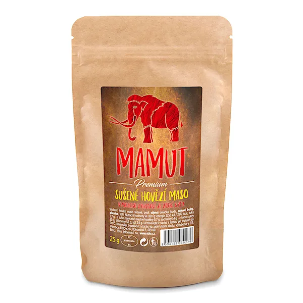 Suszone mięso Mamut 25G Hovězí