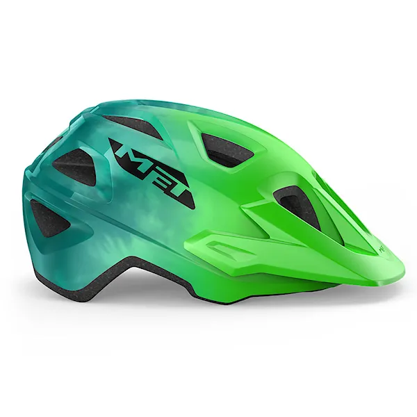 Kask rowerowy MET Eldar green tie-dye/glossy 2022