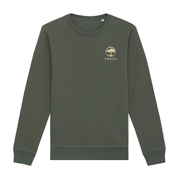 Mikina Arbor Cornerstone Crew khaki 2024
