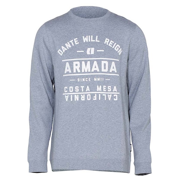 Bike mikina Armada Meta Crew heather 2016