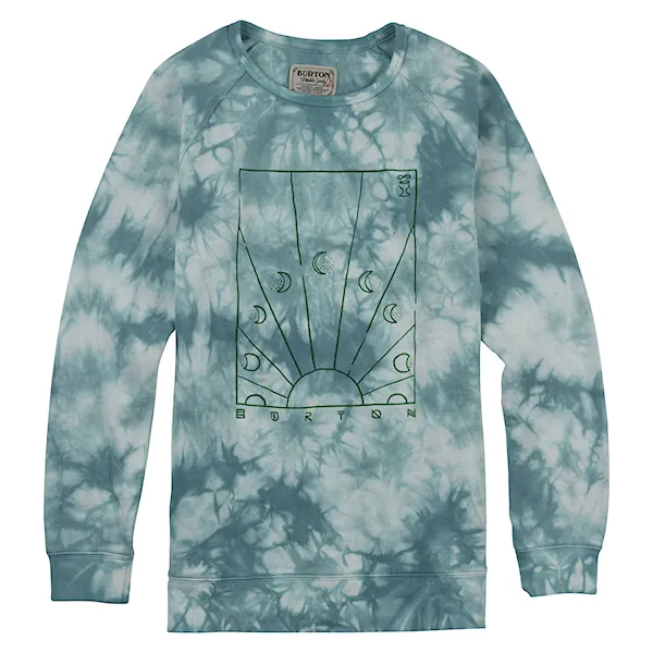 Bike Hoodie Burton Dusk Crew agate tie dye 2017