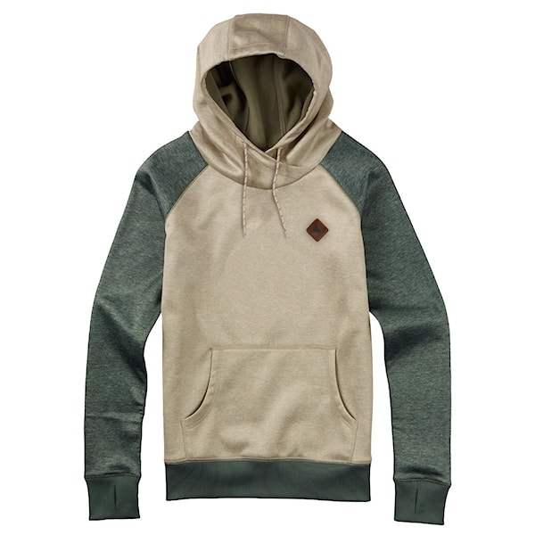 Technická mikina Burton Heron Pullover canvas heather 2016
