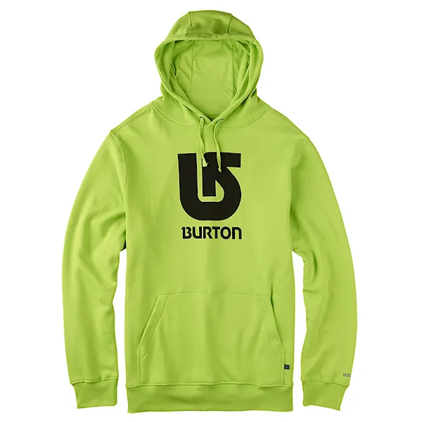 Bike mikina Burton Logo Vertical Pullover lime green 2015